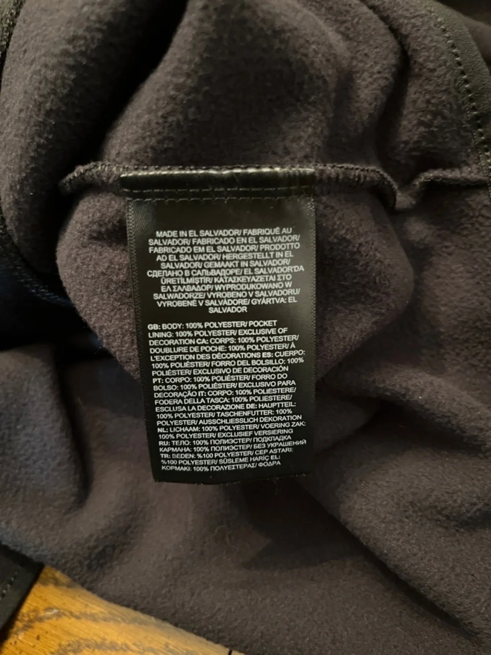 The North Face TKA Glacier Full-Zip Fleece Jacket in TNF Black, size large,‎ NWT
